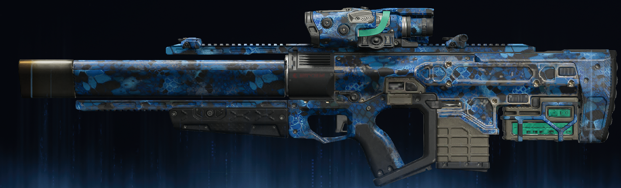 Rendu du camouflage Serpent saphir sur XR-3 Ion