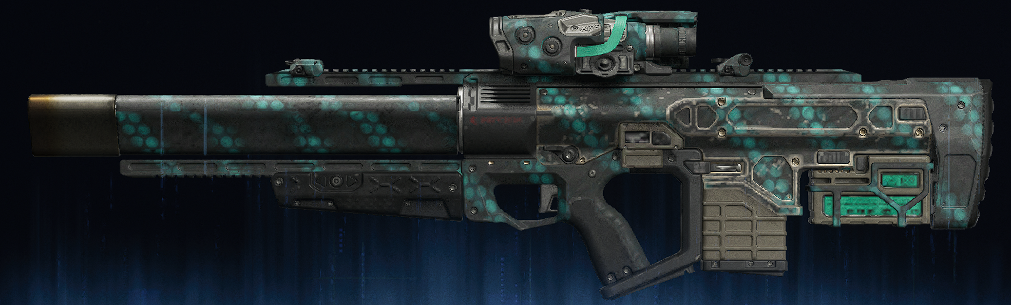 Rendu du camouflage Scintillement sur XR-3 Ion