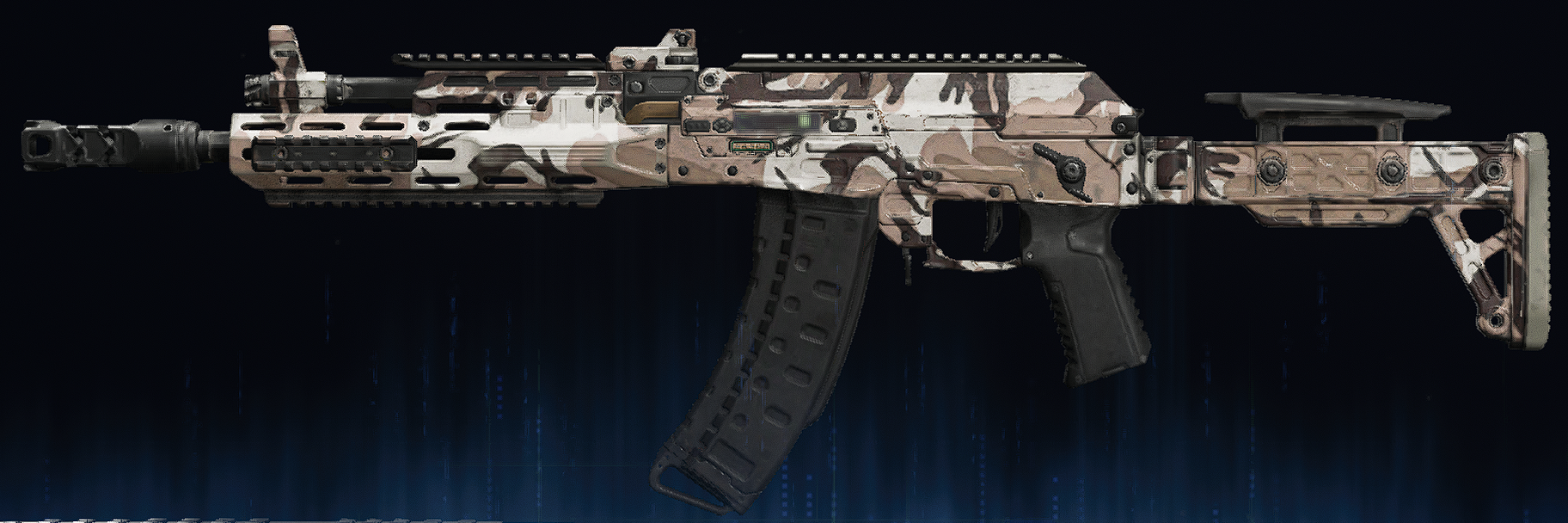 Rendu du camouflage Aride sur AK-27