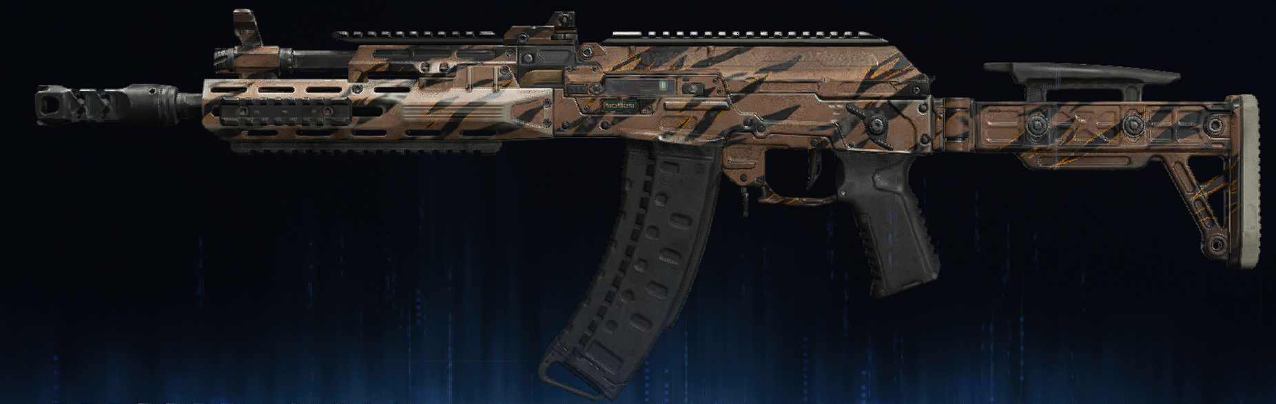 Rendu du camouflage Chasseur sur AK-27