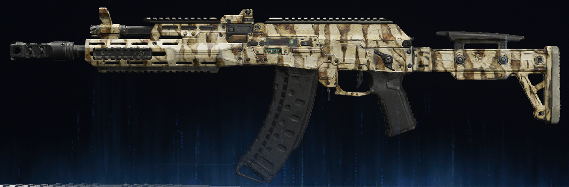 Rendu du camouflage Tyran sur AK-27