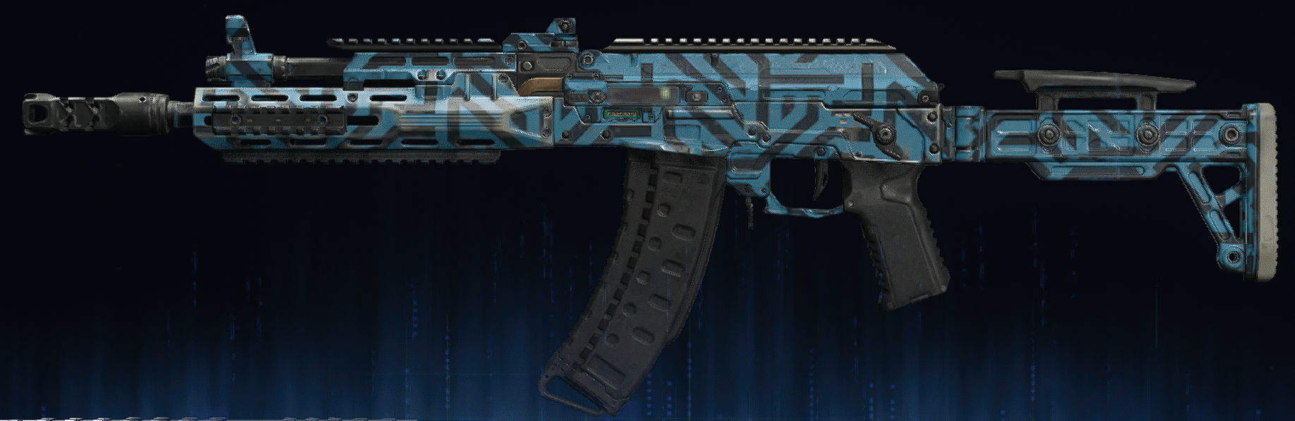 Rendu du camouflage Trace sur AK-27