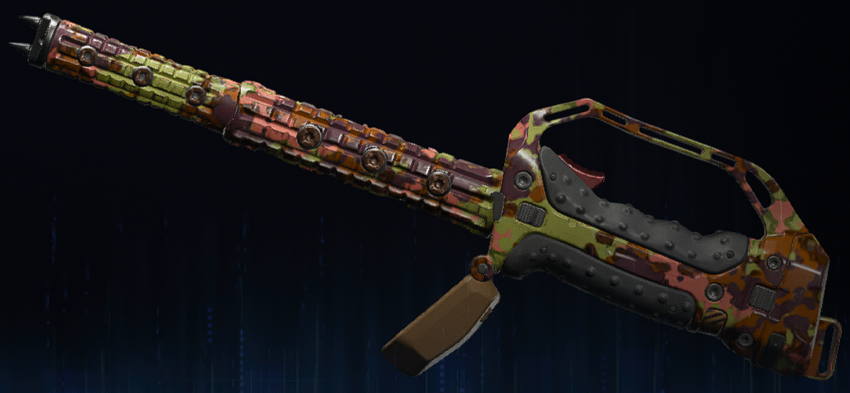 Rendu du camouflage Automne sur Flatline MK.II