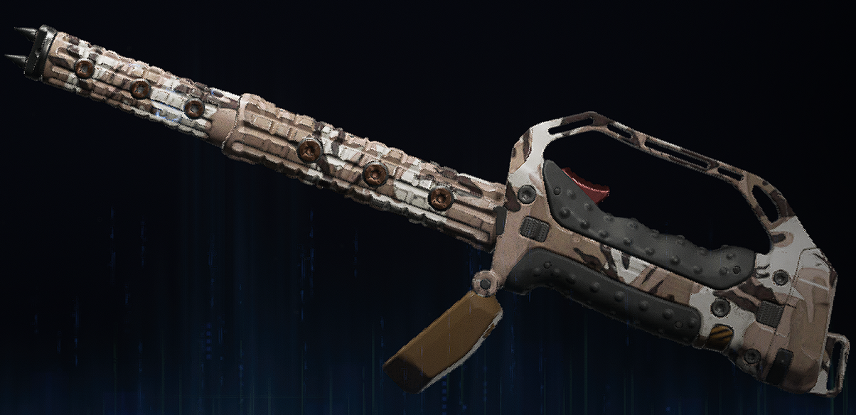 Rendu du camouflage Aride sur Flatline MK.II
