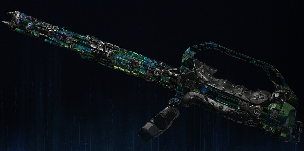 Rendu du camouflage Verre étoilé sur Flatline MK.II
