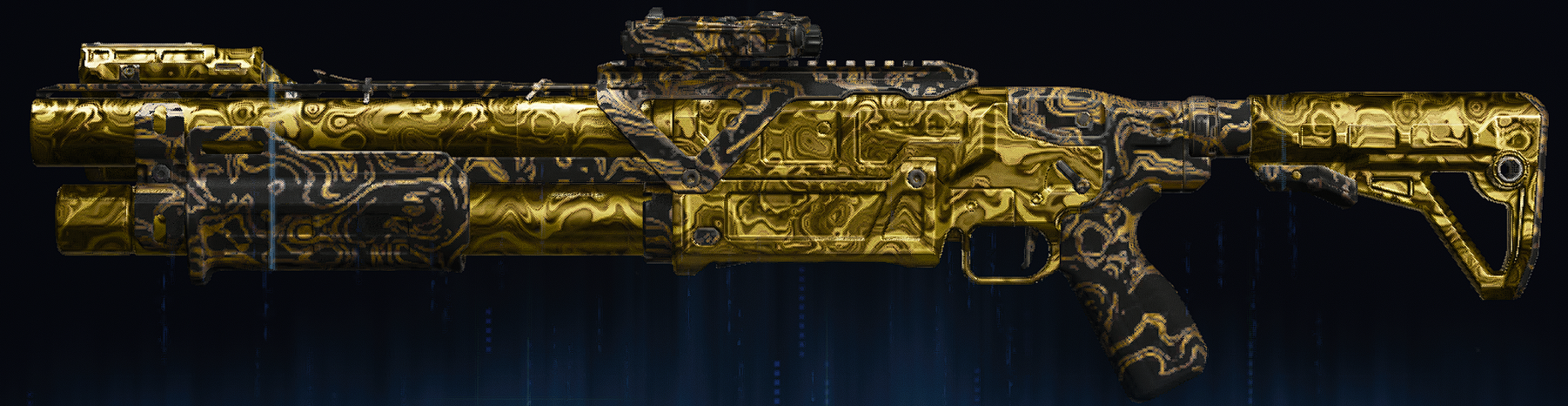 Rendu du camouflage Damas doré sur GDL Havoc