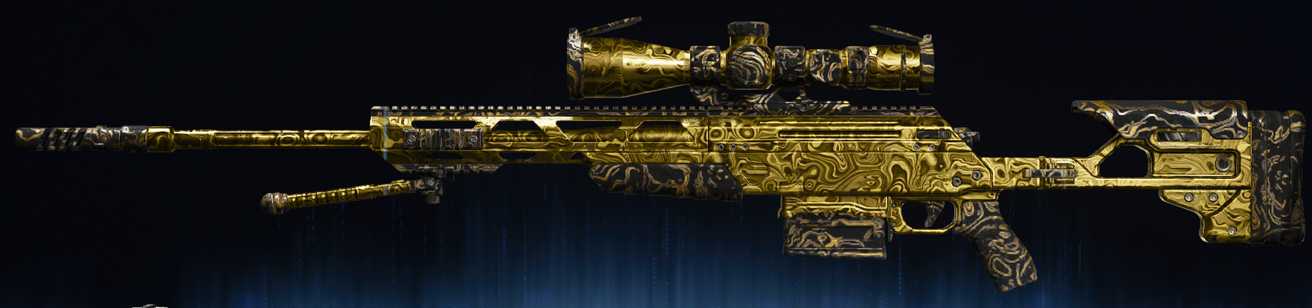 Rendu du camouflage Damas doré sur Hawker HX
