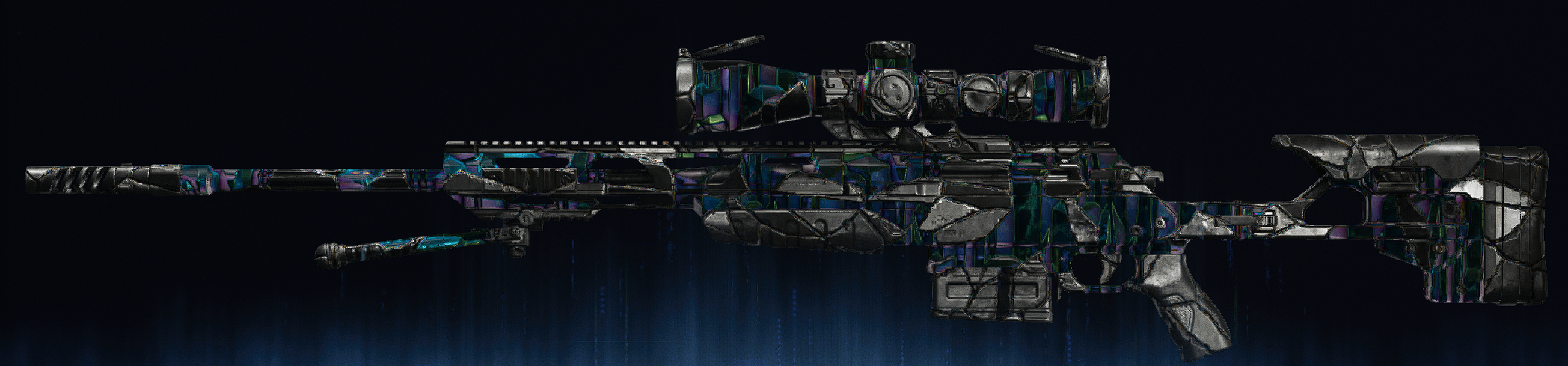 Rendu du camouflage Verre étoilé sur Hawker HX