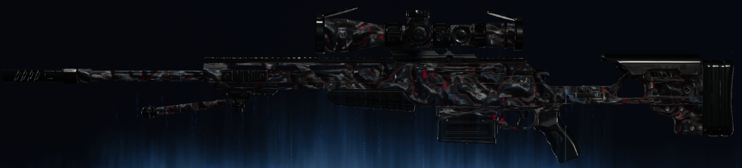 Rendu du camouflage Apocalypse sur Hawker HX