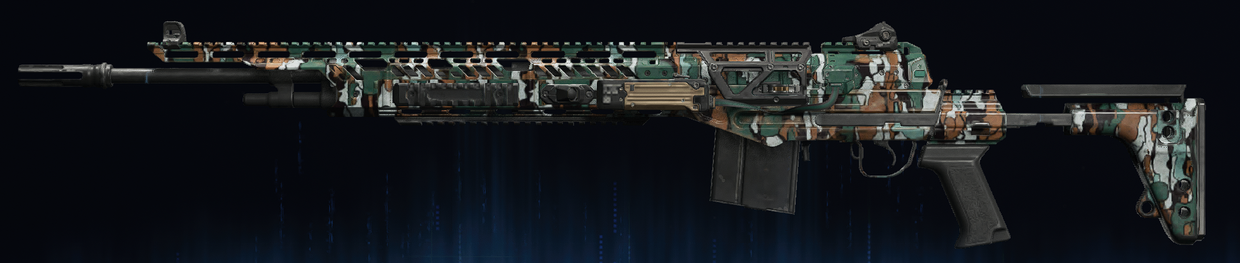 Rendu du camouflage Baumier sur M34 Novaline
