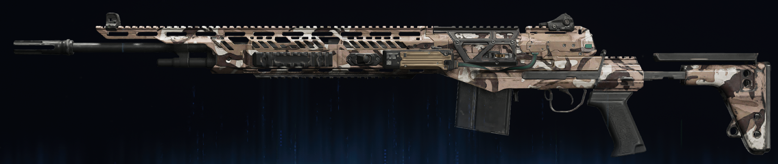 Rendu du camouflage Aride sur M34 Novaline