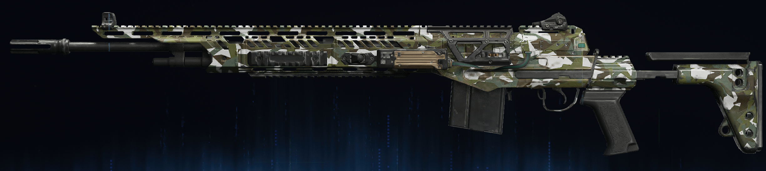 Rendu du camouflage Neige sur M34 Novaline