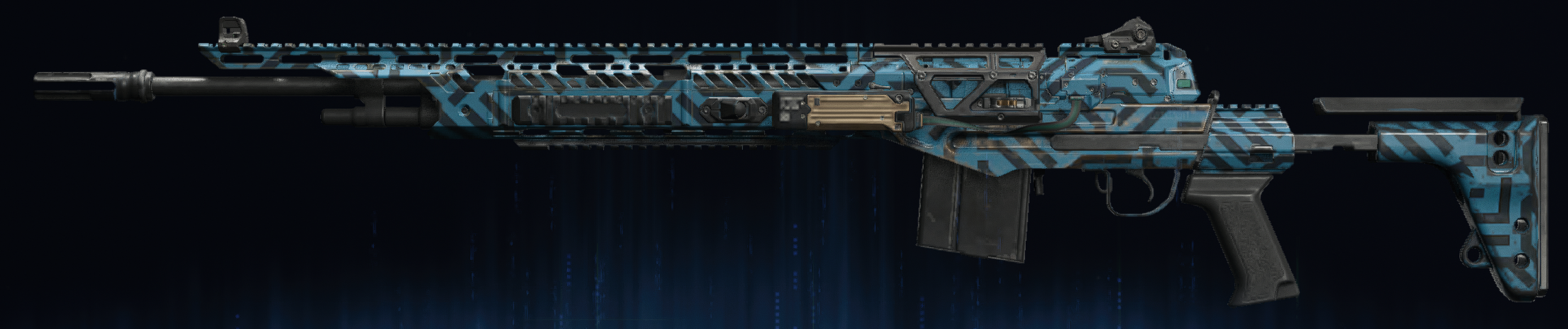 Rendu du camouflage Trace sur M34 Novaline
