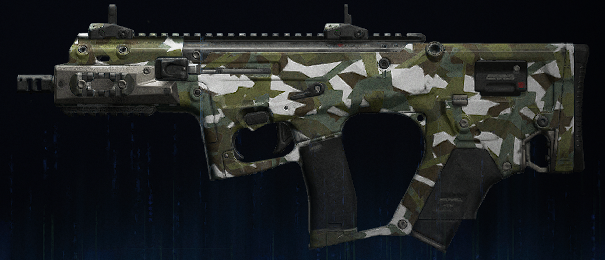 Rendu du camouflage Neige sur Razor 9mm