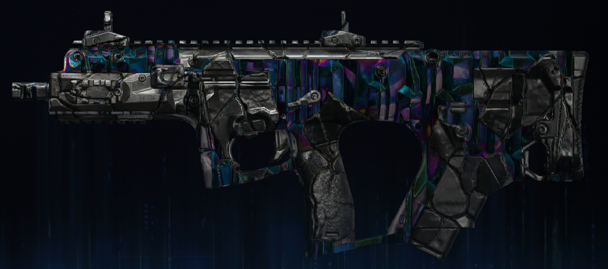 Rendu du camouflage Verre étoilé sur Razor 9mm
