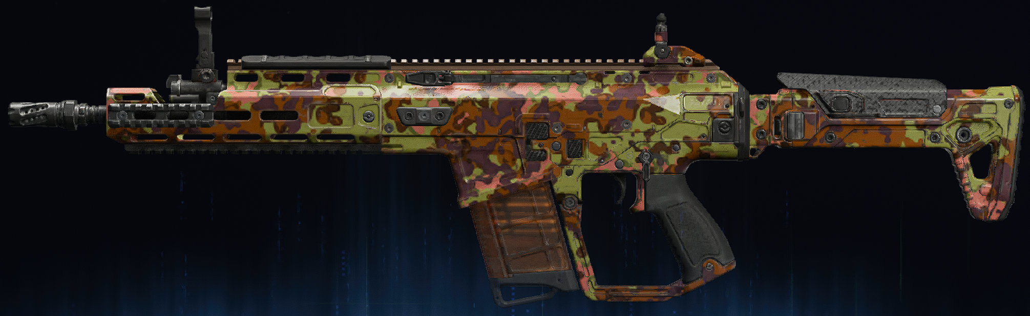 Rendu du camouflage Automne sur MXR-17
