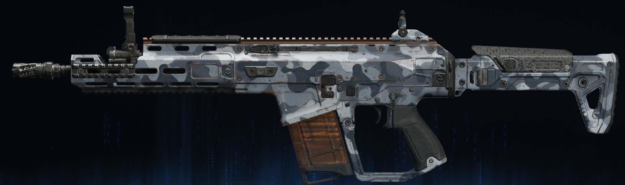 Rendu du camouflage Arctique sur MXR-17