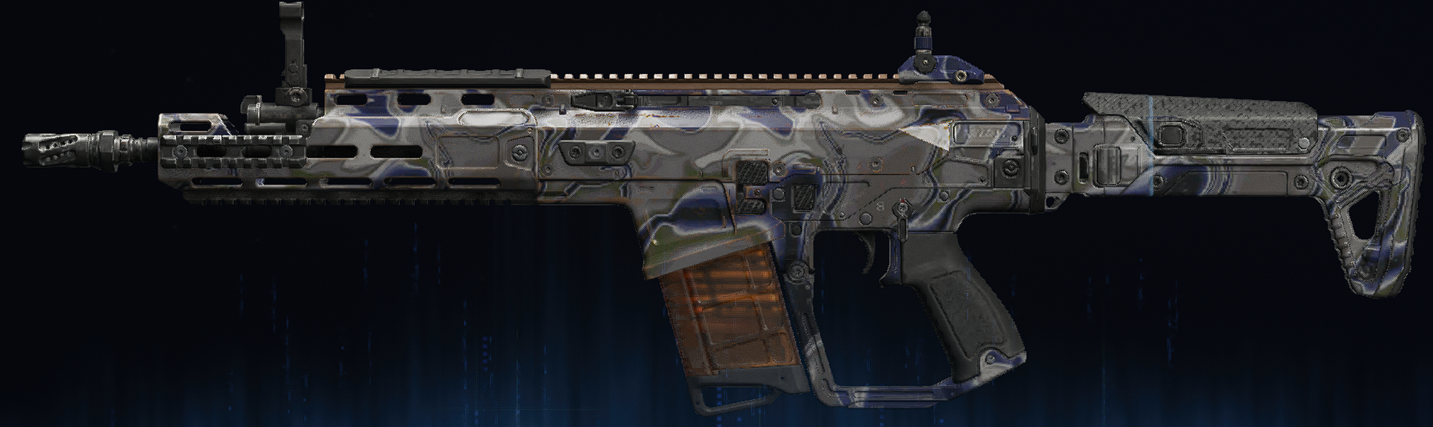 Rendu du camouflage Huile sur MXR-17