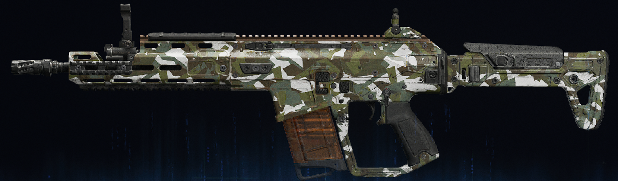 Rendu du camouflage Neige sur MXR-17