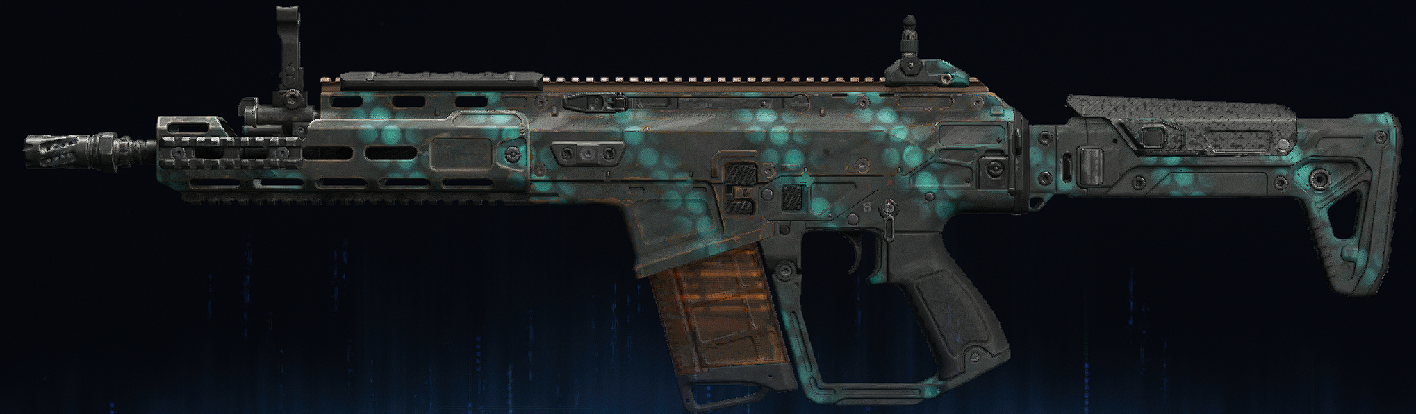 Rendu du camouflage Scintillement sur MXR-17