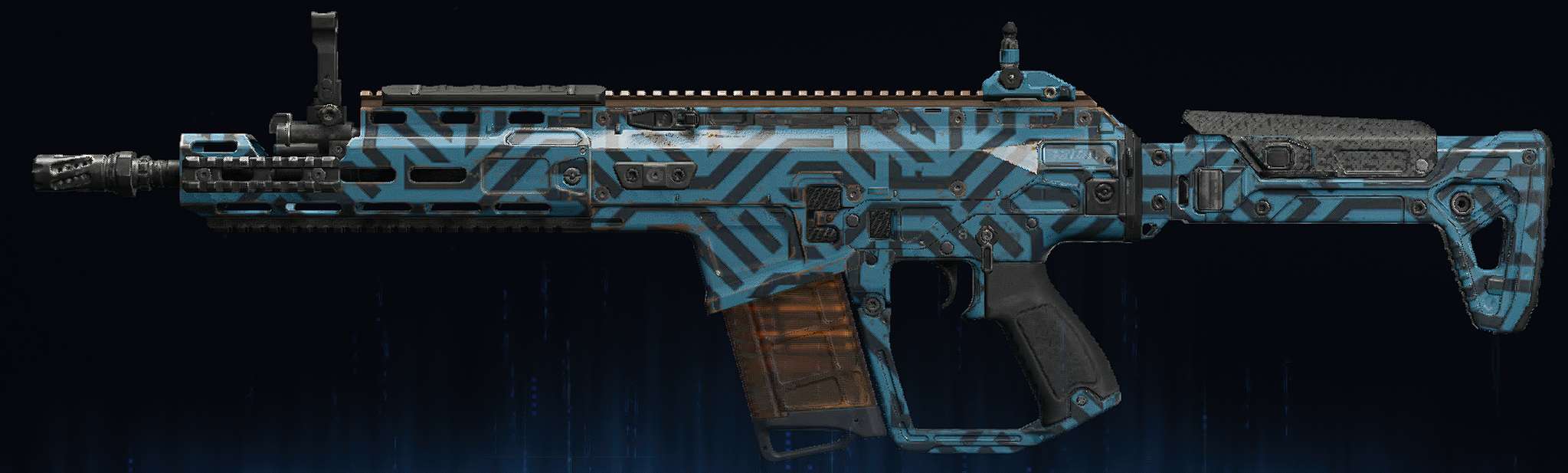 Rendu du camouflage Trace sur MXR-17