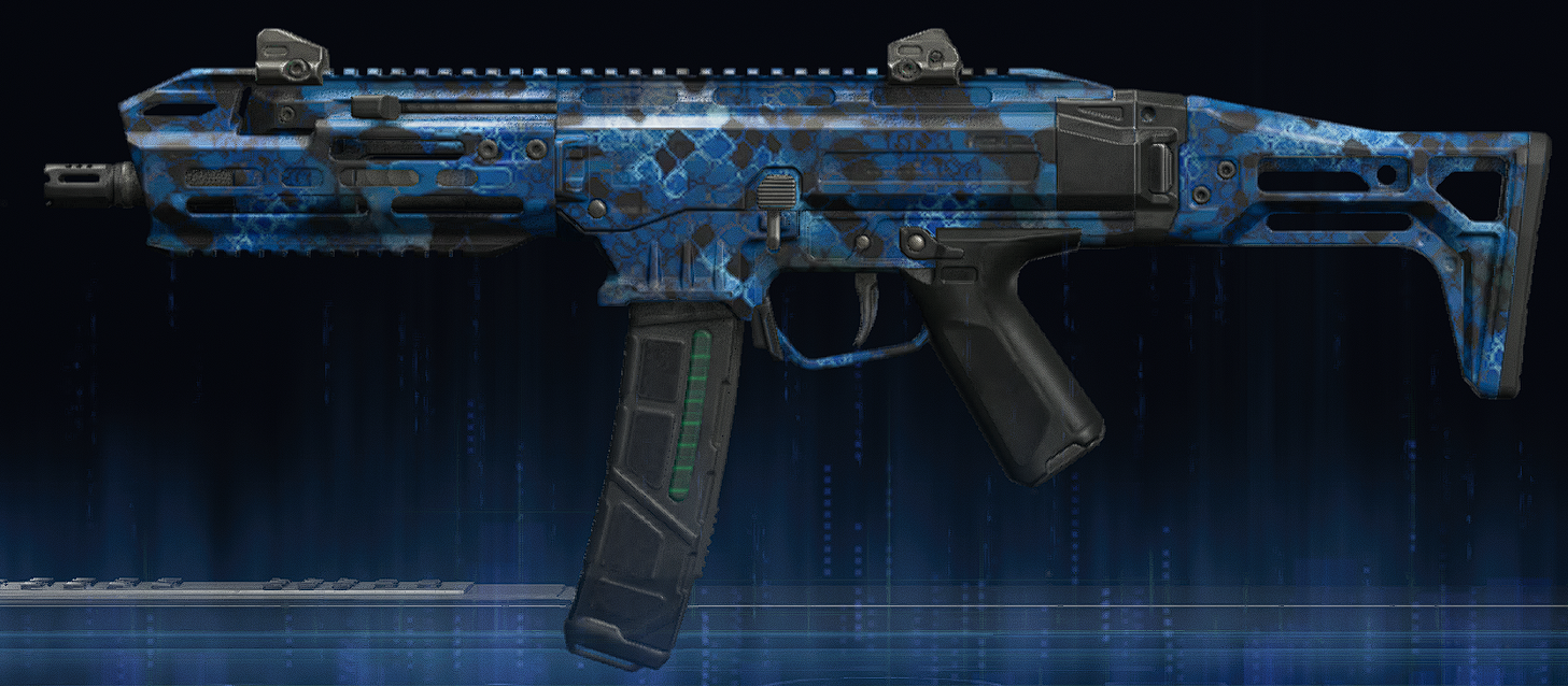 Rendu du camouflage Serpent saphir sur REV-46