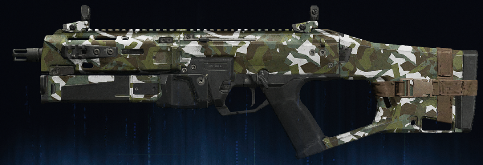 Rendu du camouflage Neige sur Dravec 45