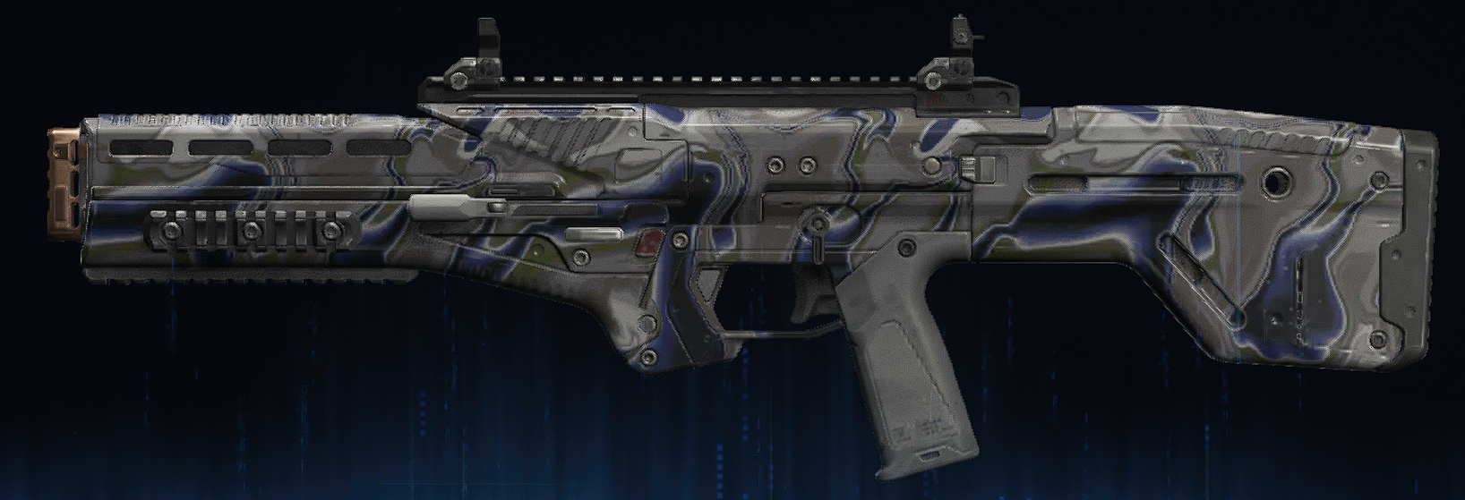 Rendu du camouflage Huile sur X9 Maverick