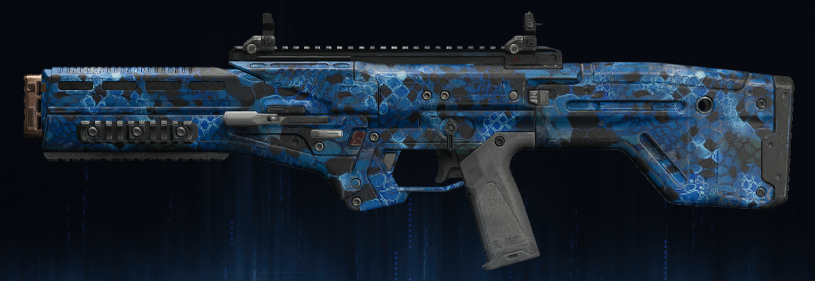 Rendu du camouflage Serpent saphir sur X9 Maverick