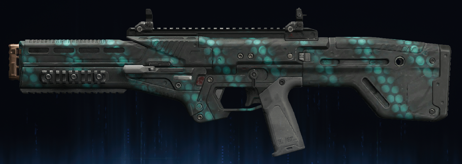 Rendu du camouflage Scintillement sur X9 Maverick