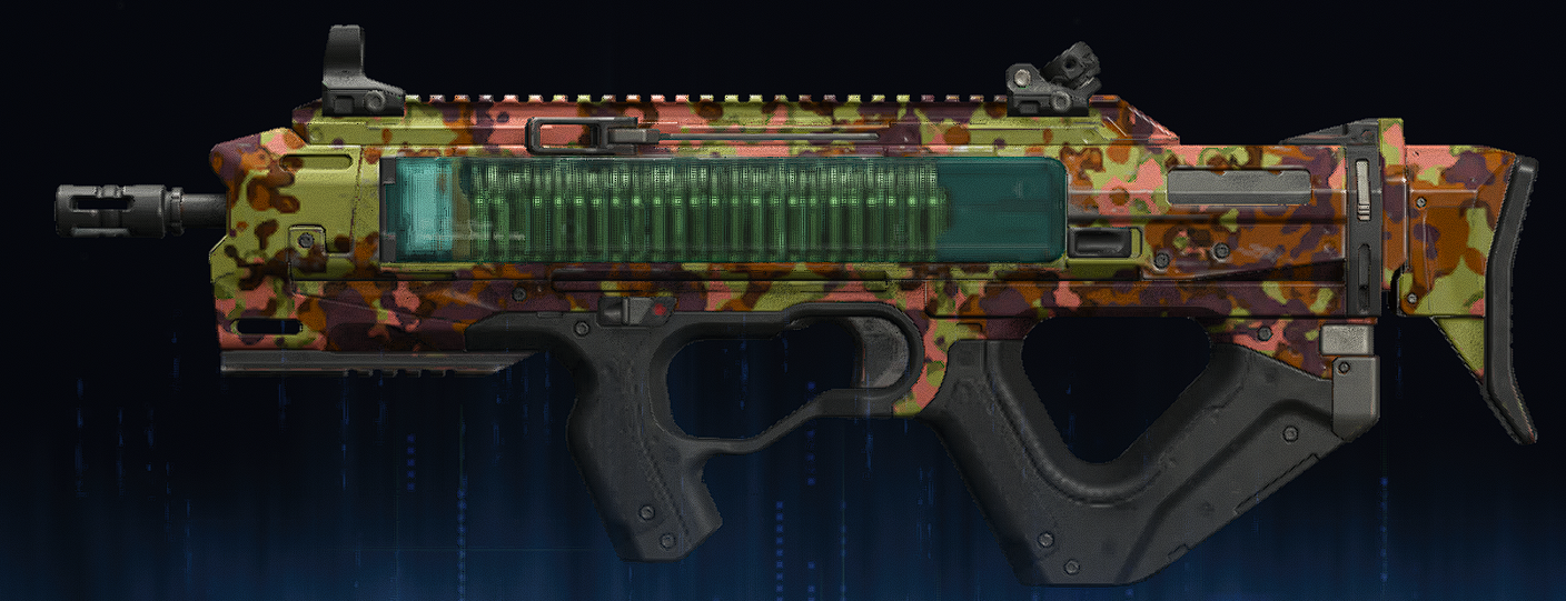 Rendu du camouflage Automne sur Carbon 57
