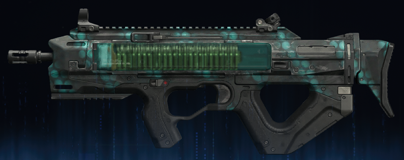 Rendu du camouflage Scintillement sur Carbon 57