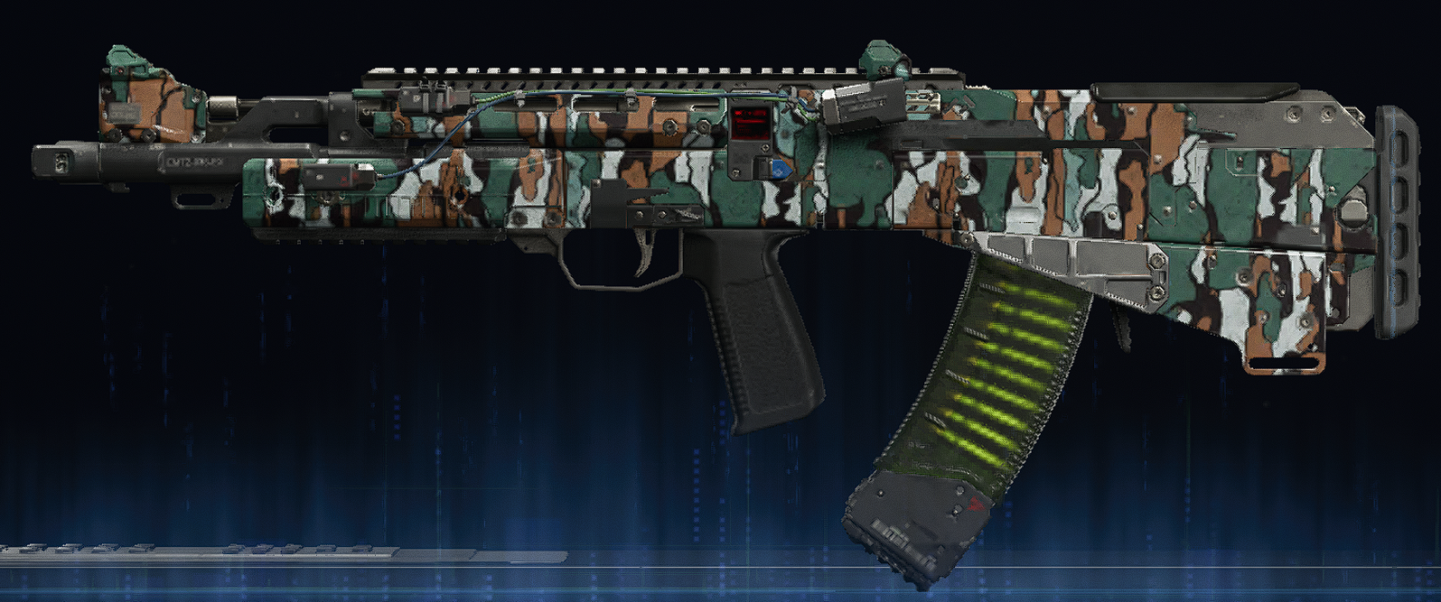 Rendu du camouflage Baumier sur Voyak KT-3