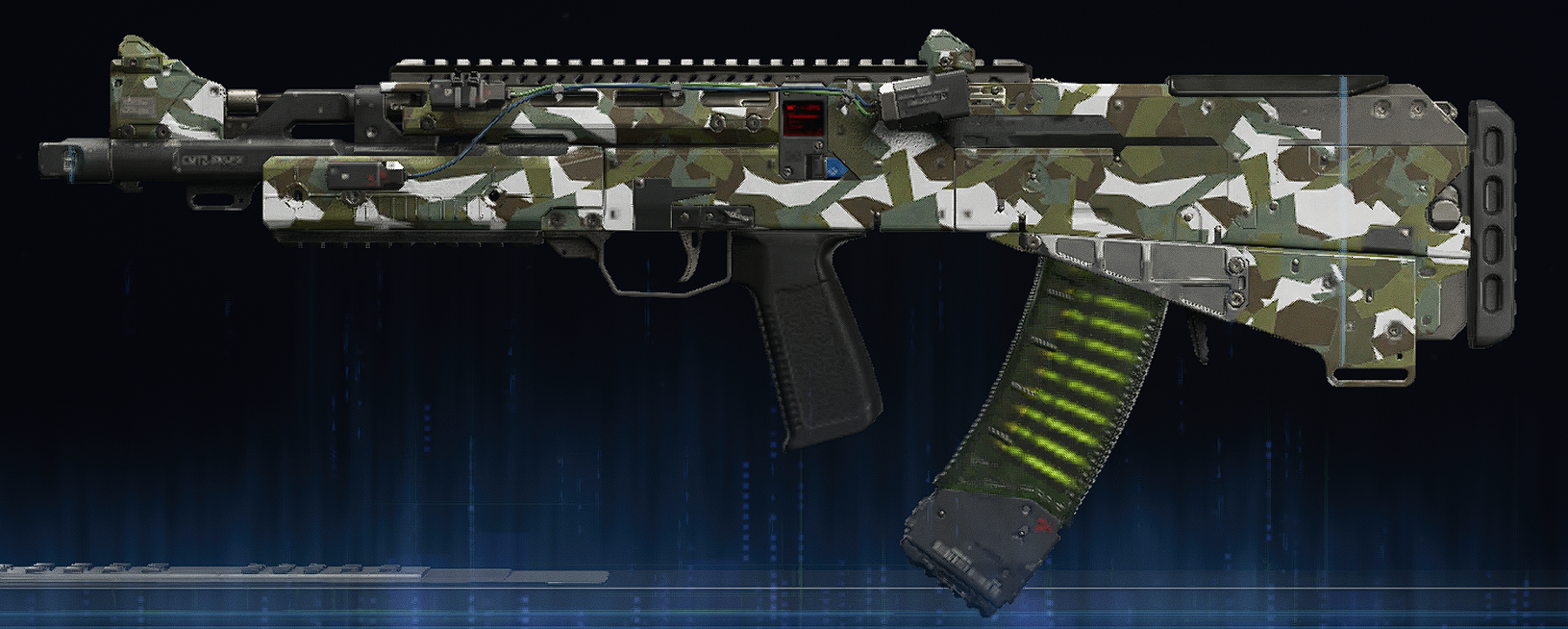 Rendu du camouflage Neige sur Voyak KT-3