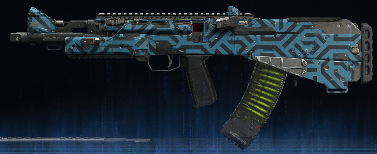 Rendu du camouflage Trace sur Voyak KT-3