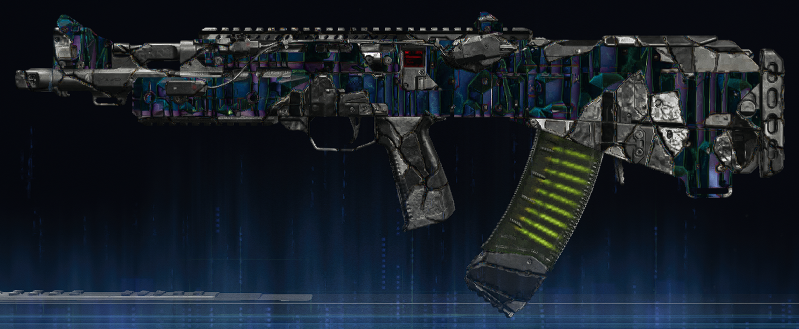 Rendu du camouflage Verre étoilé sur Voyak KT-3