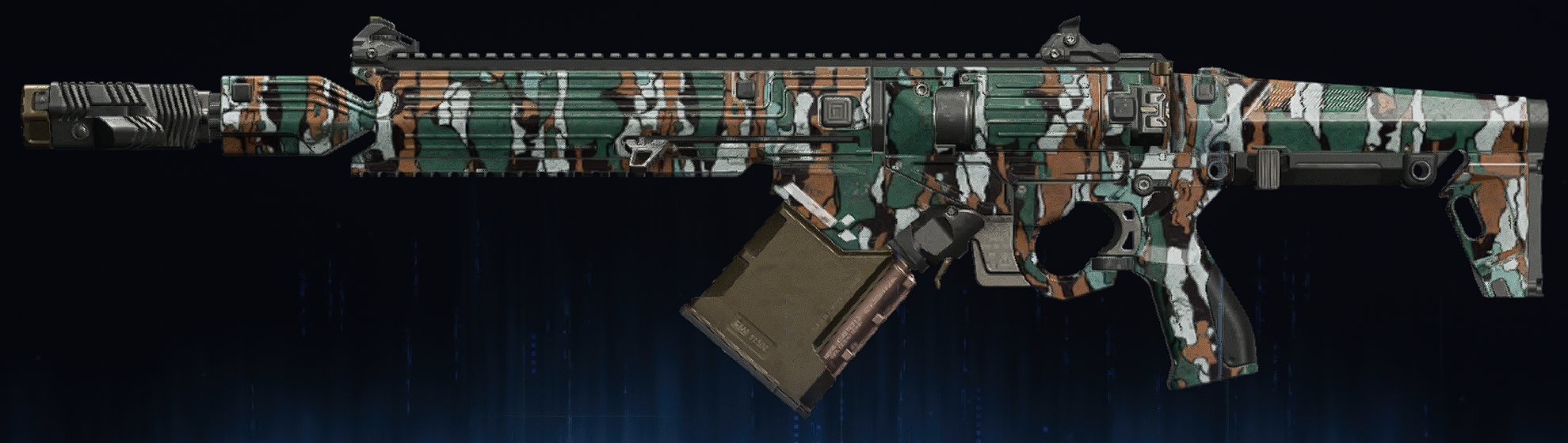 Rendu du camouflage Baumier sur EGRT-17