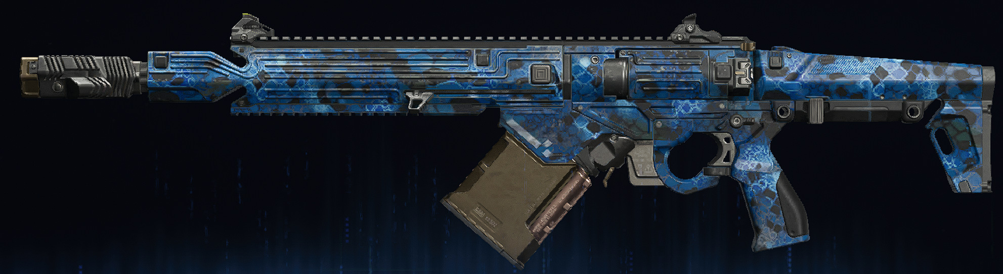 Rendu du camouflage Serpent saphir sur EGRT-17