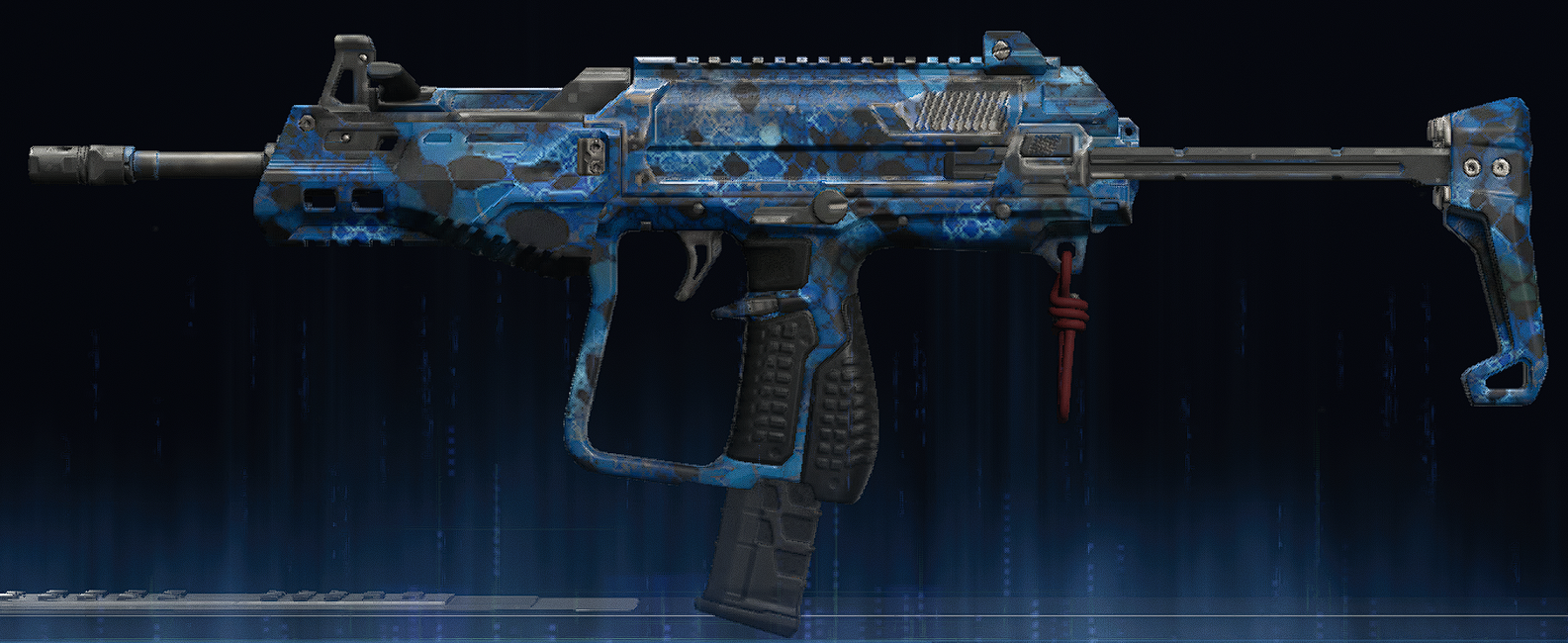 Rendu du camouflage Serpent saphir sur MPC-25
