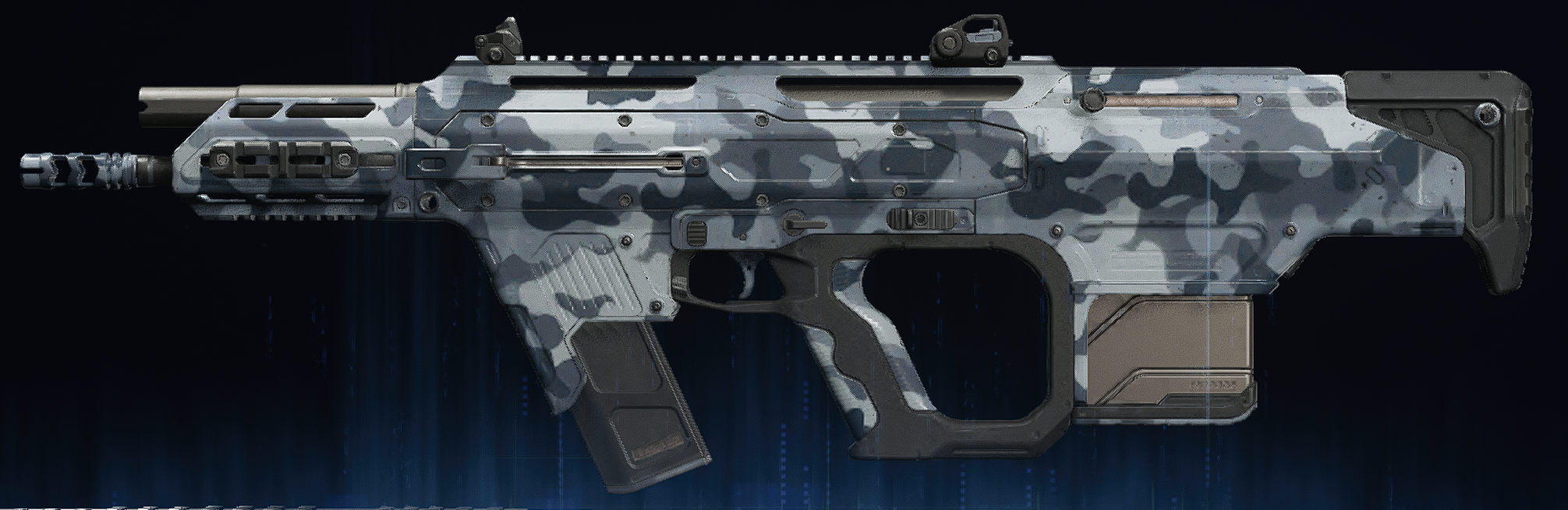 Rendu du camouflage Arctique sur DS20 Mirage
