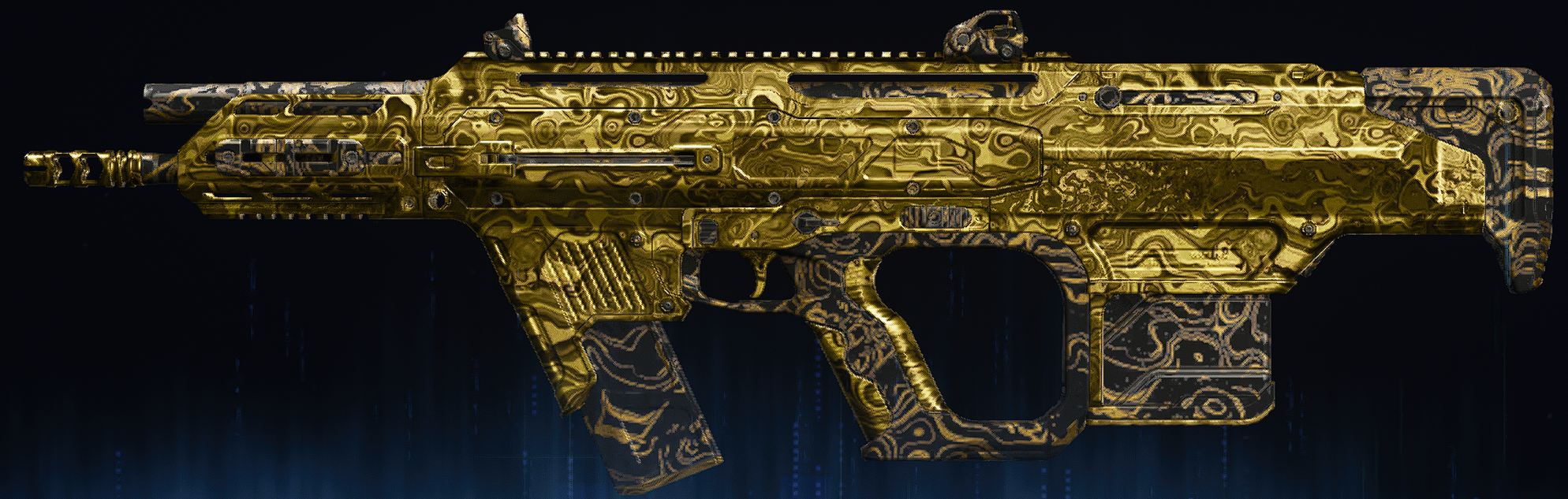 Rendu du camouflage Damas doré sur DS20 Mirage