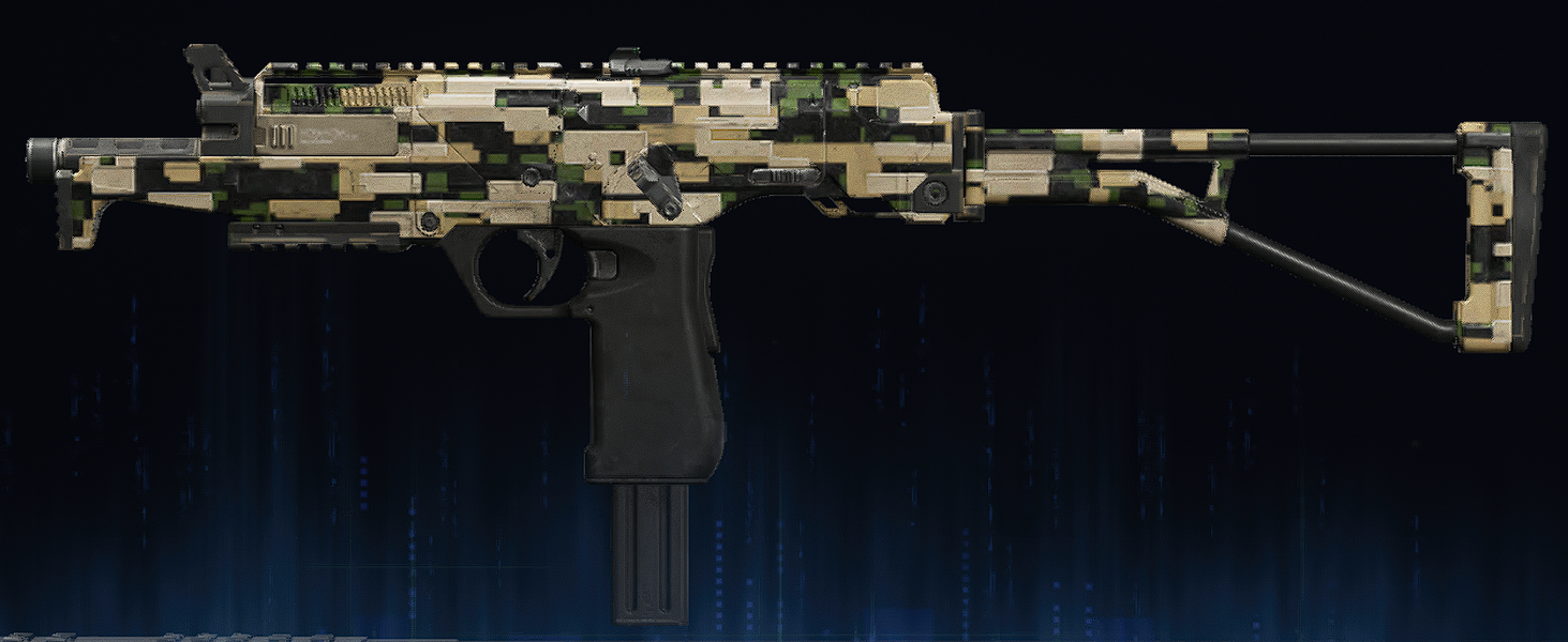 Rendu du camouflage Forêt numérique sur Kogot-7