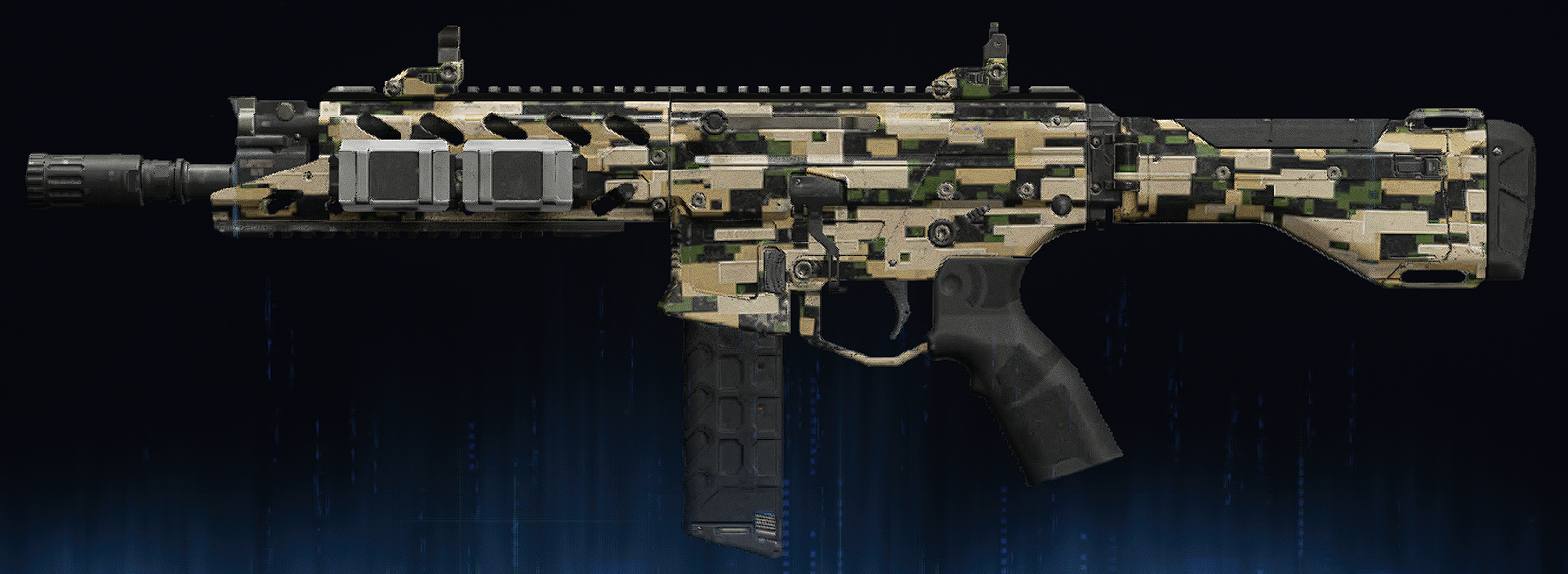 Rendu du camouflage Forêt numérique sur Peacekeeper Mk1