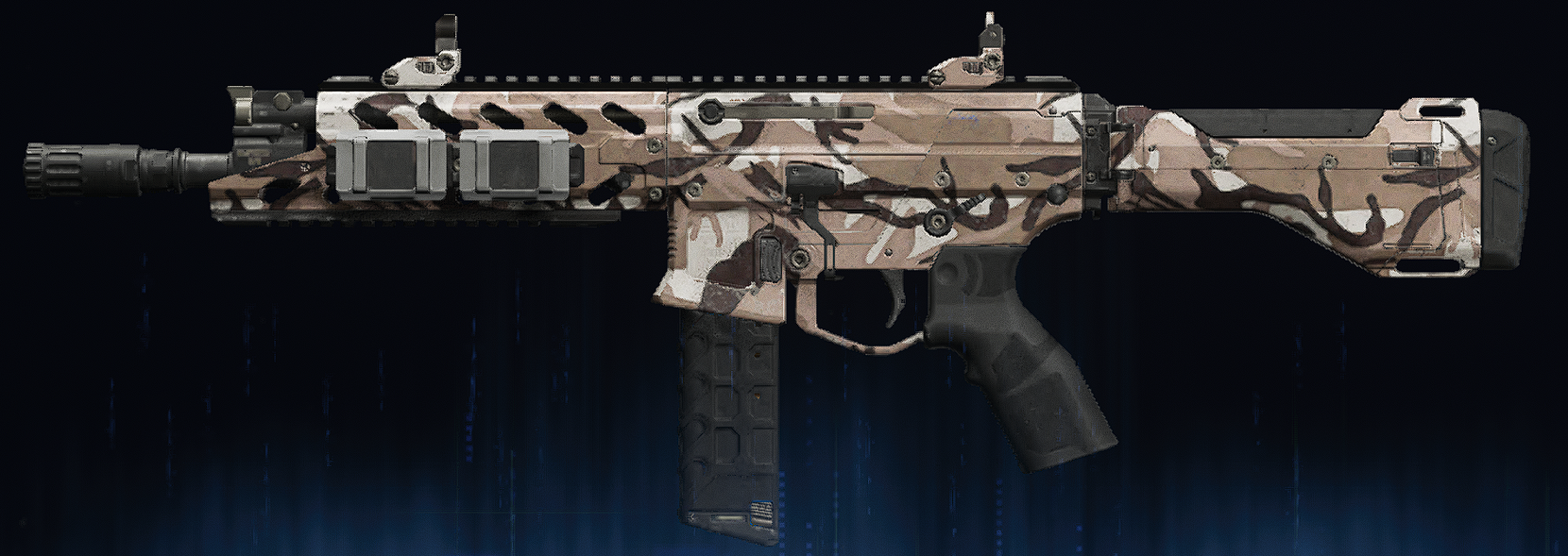 Rendu du camouflage Aride sur Peacekeeper Mk1