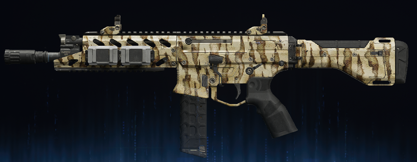 Rendu du camouflage Tyran sur Peacekeeper Mk1