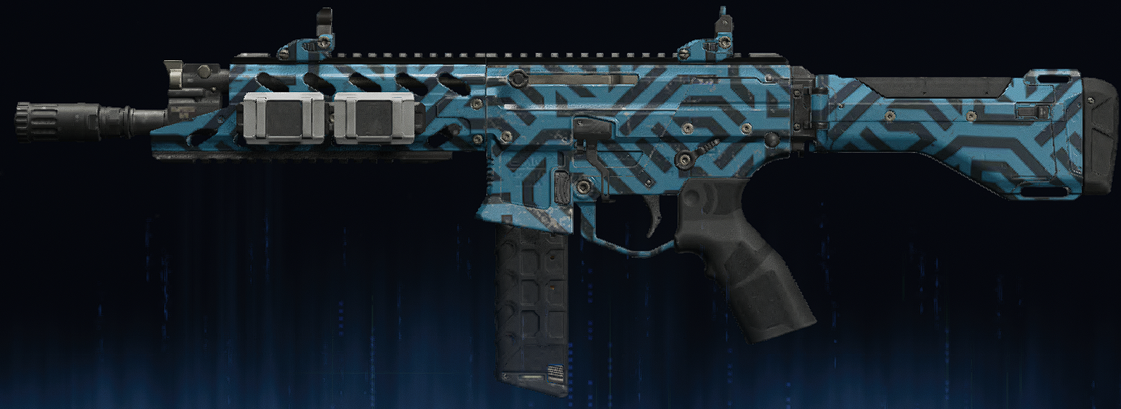 Rendu du camouflage Trace sur Peacekeeper Mk1