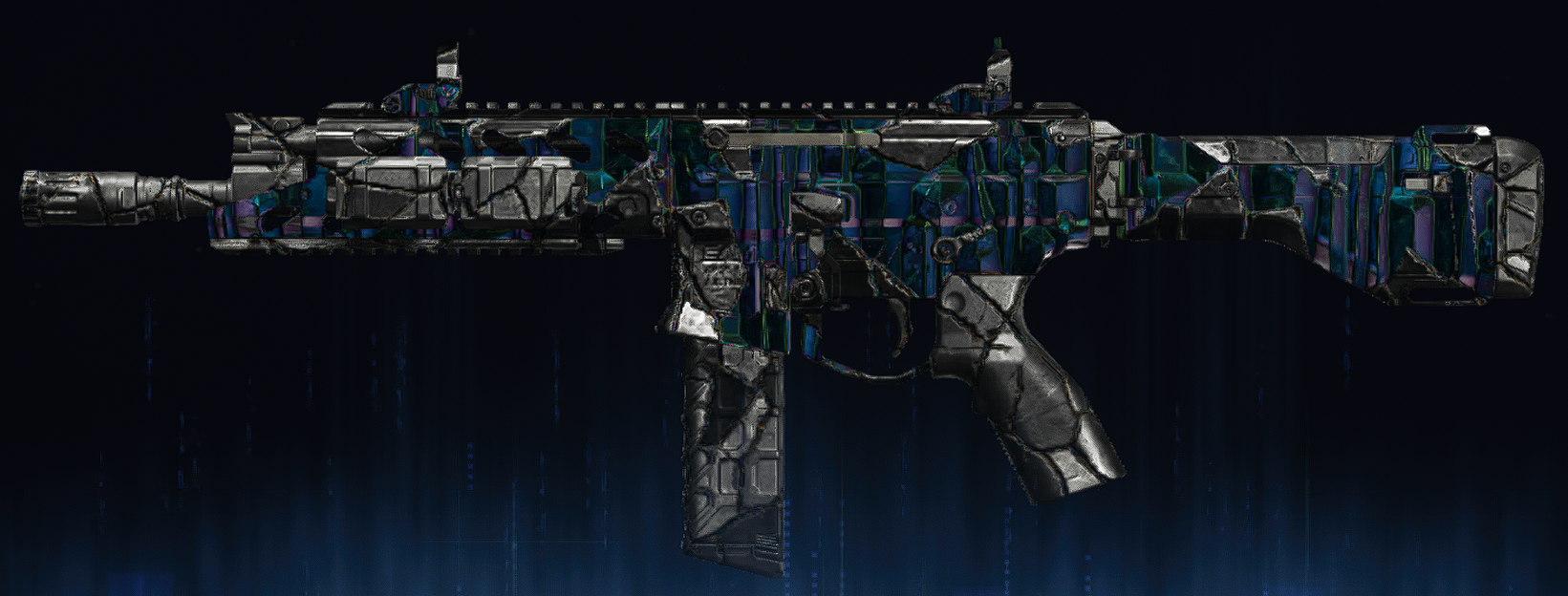 Rendu du camouflage Verre étoilé sur Peacekeeper Mk1