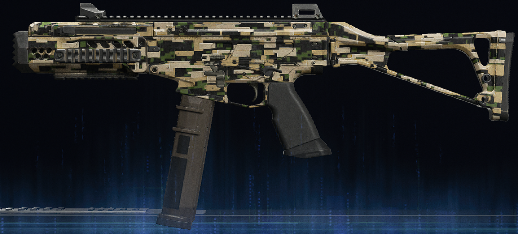 Rendu du camouflage Forêt numérique sur Sturmwolf 45