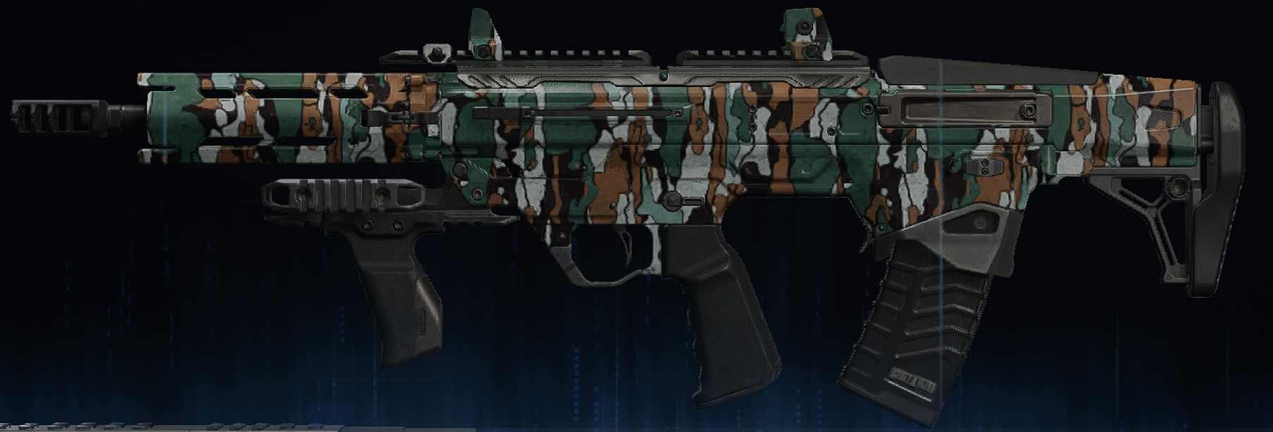 Rendu du camouflage Baumier sur Maddox RFB