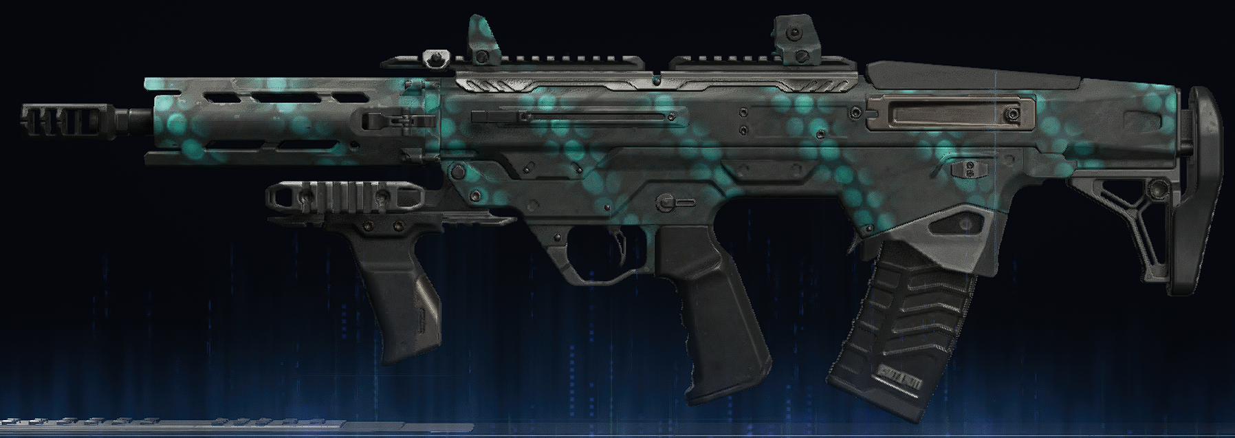 Rendu du camouflage Scintillement sur Maddox RFB